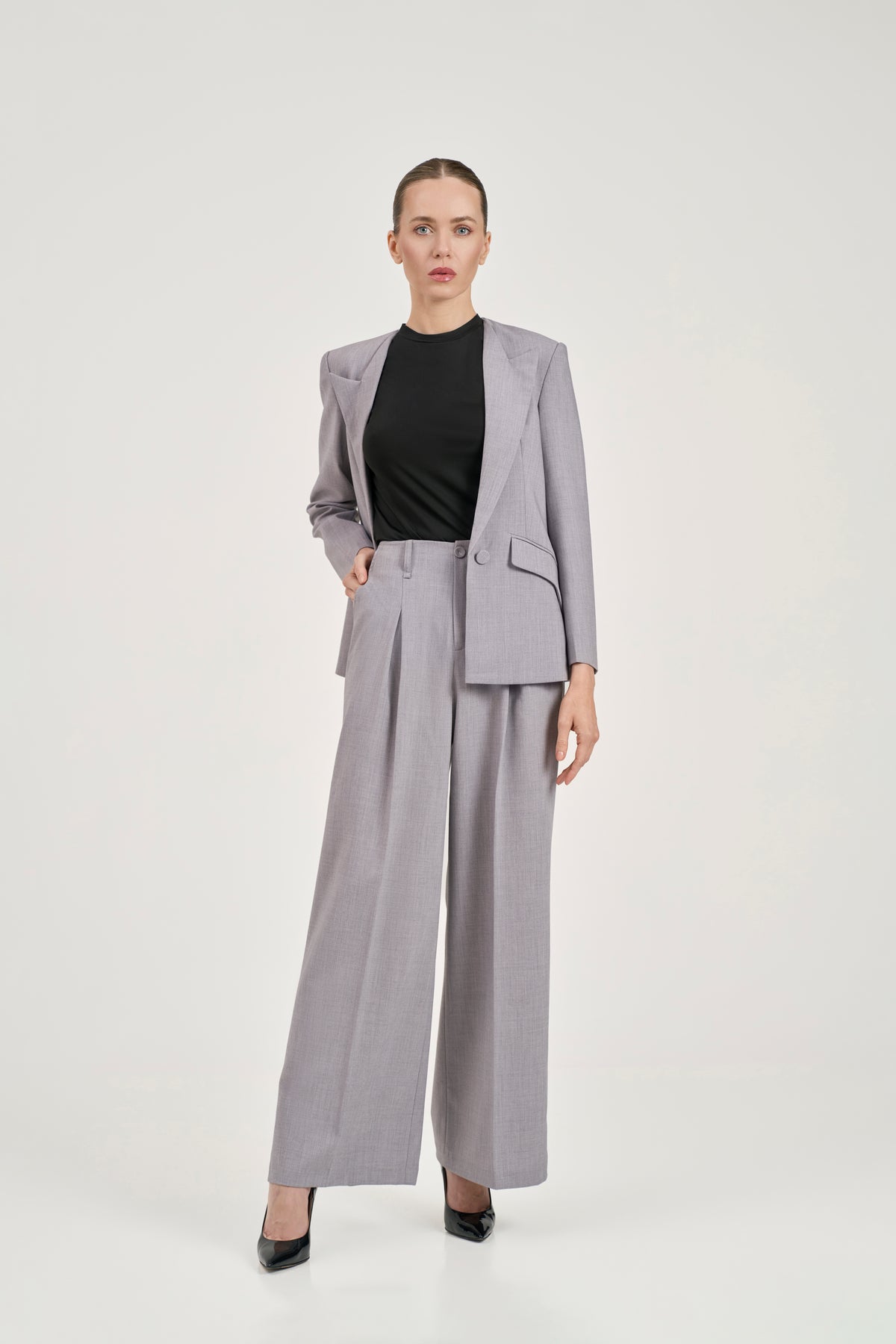 The Silver Dune Suit